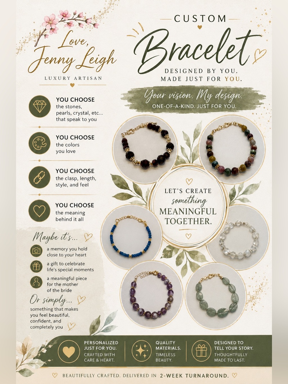 Custom Bracelet - LIVE SHOW LISTING